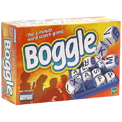 Image of the dice game: Boggle