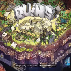 Ruins card game box