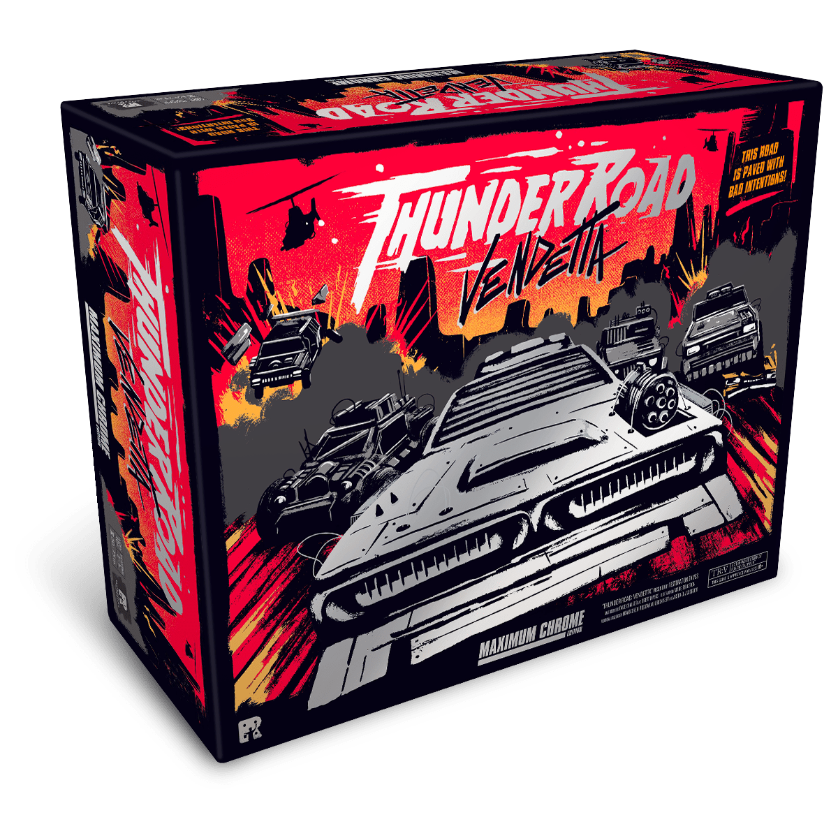 Thunder Road Maximum Carnage board game box